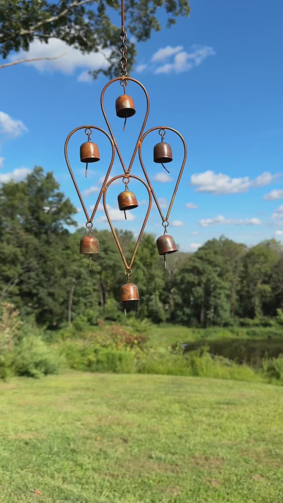 Happy Gardens - Teardrop Wind Chime