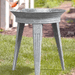 Vintage Metal Bird Bath and Stand - Happy Gardens