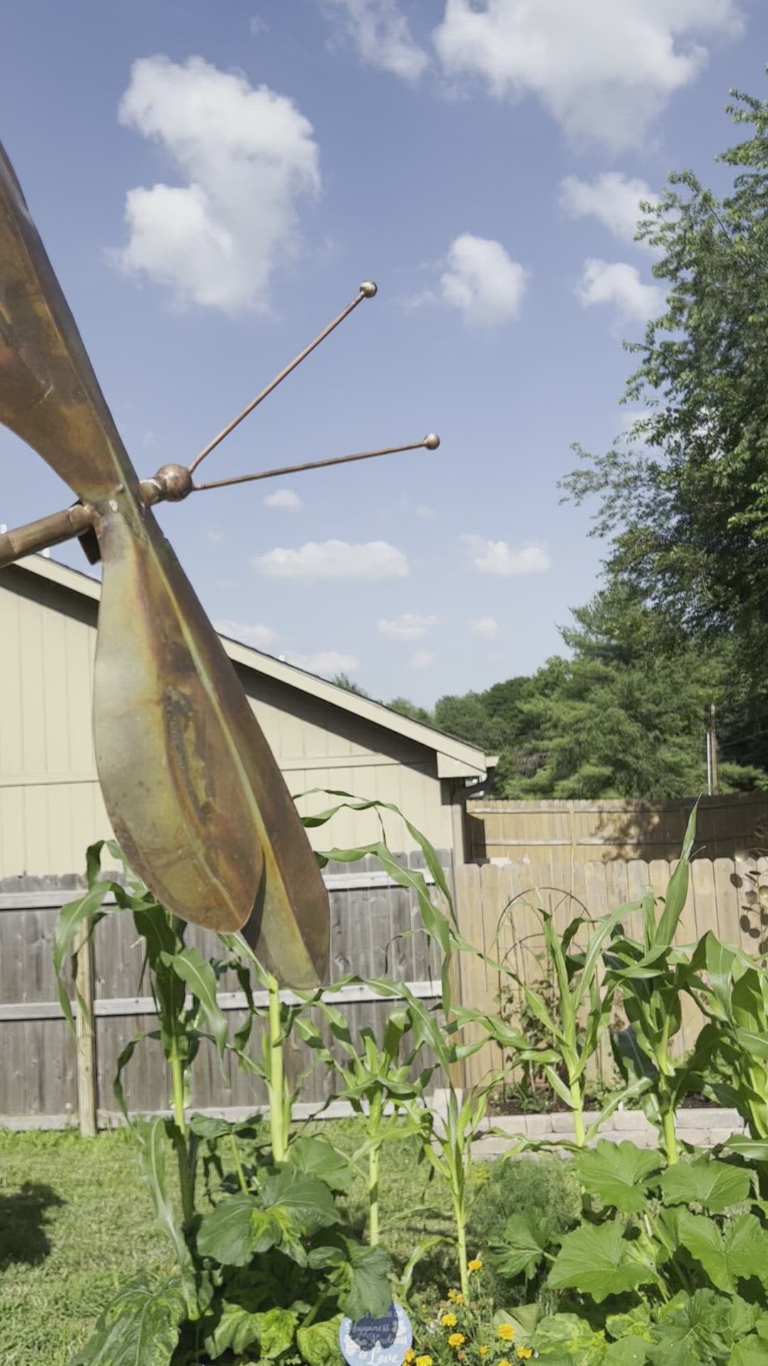 Happy Gardens - Hanging Dragonfly