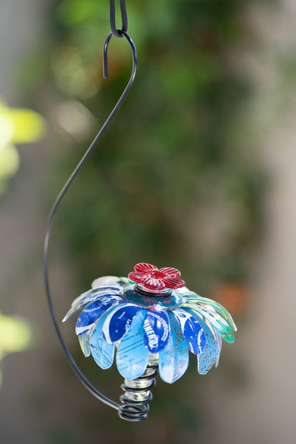 Sugar Shack Hummingbird Feeder w/ Hook - Happy Gardens