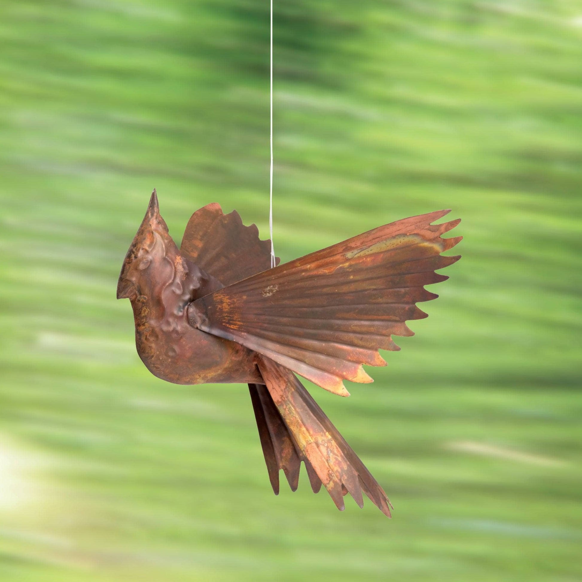 Hanging Flamed Cardinal - Happy Gardens