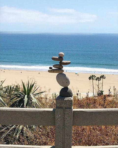  Happy Gardens Zen Stacked Rocks Sculpture  Cairn Statue  Balancing Rock Stone Decor for Japanese Garden : Patio, Lawn & Garden