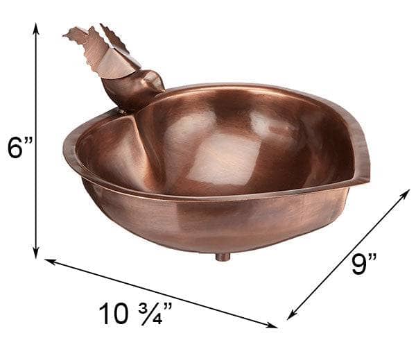 Heart-Shaped Bird Bath - Happy Gardens