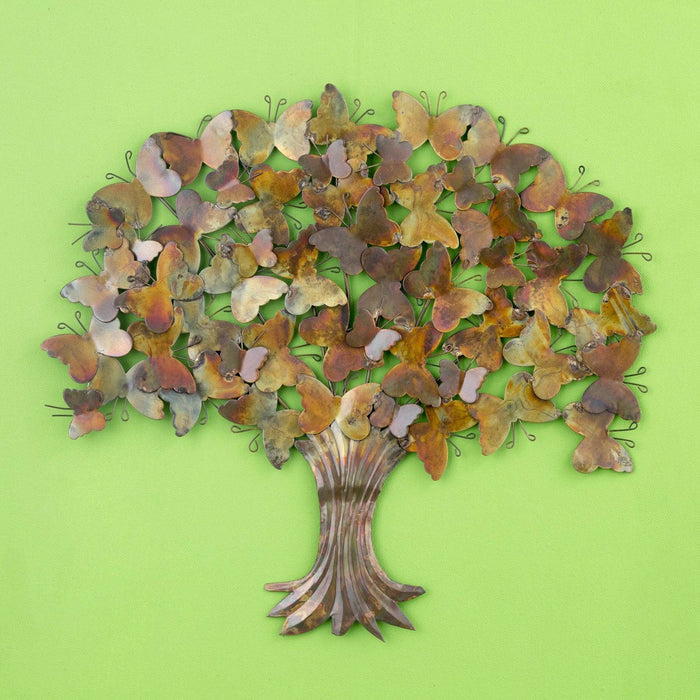 Butterfly Tree Wall Decor - Happy Gardens