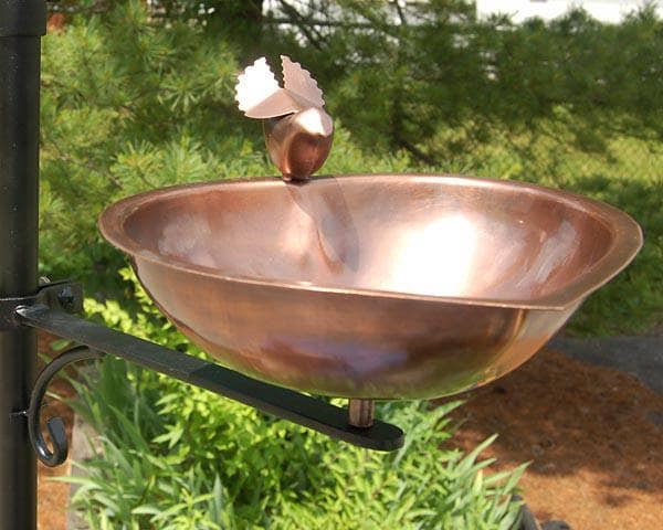 Heart-Shaped Bird Bath - Happy Gardens
