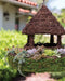 Woven Gazebo Plantable Moss Birdhouse - Happy Gardends