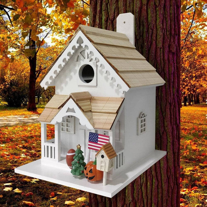 Seasons Tweetings Birdhouse - Happy Gardens