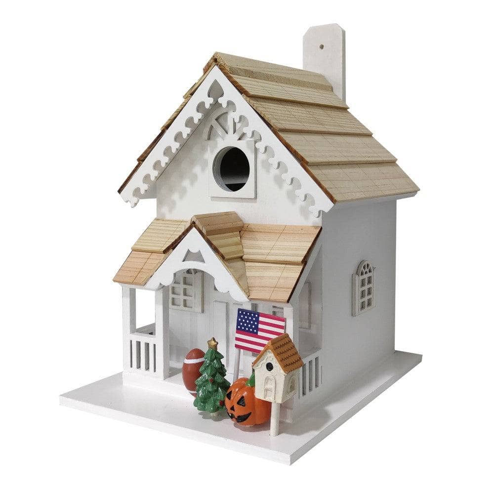 Seasons Tweetings Birdhouse - Happy Gardens