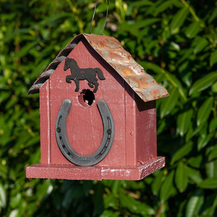 Horseshoe Birdhouse - Happy Gardens