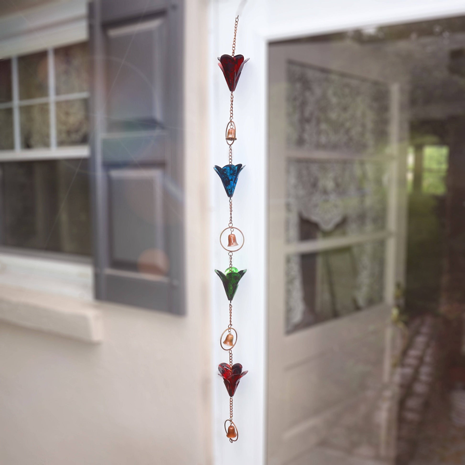 Multicolor Flower Hanging Ornament - Happy Gardens
