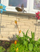 Butterfly On Flower Garden Stake-Garden Stakes & Rain Gauges-Happy Gardens