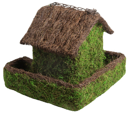 Plantable Maison Patio Moss Birdhouse - Happy Gardens