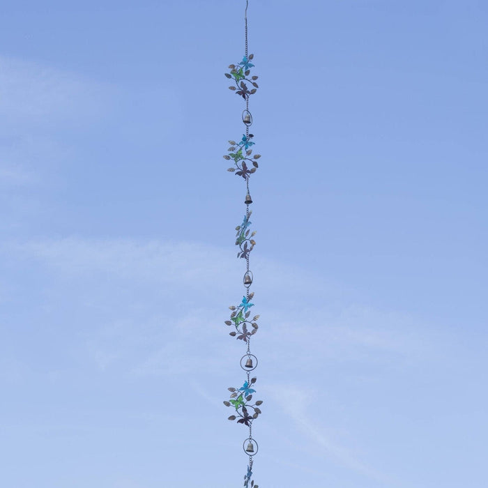 Butterflies on Branches Rain Chain-Rain Chains-Happy Gardens