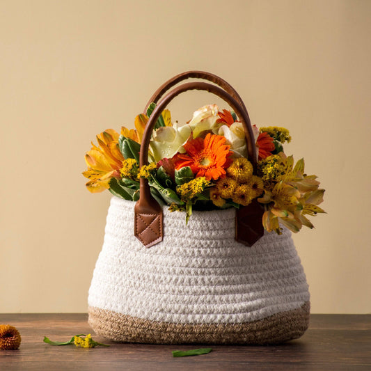 SoftWeave Purse Planter - Happy Gardens