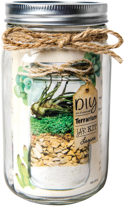 Terrarium Kit DIY Jar - Happy Gardens