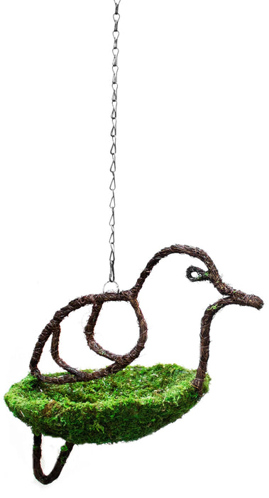 Dove 9.5" Moss Bird Feeder