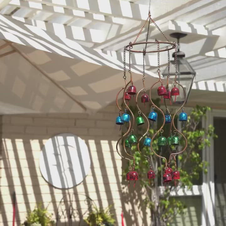Happy Gardens - Hanging Bells Multicolor Mobile