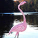 American Flamingo Statue - Happy Gardens