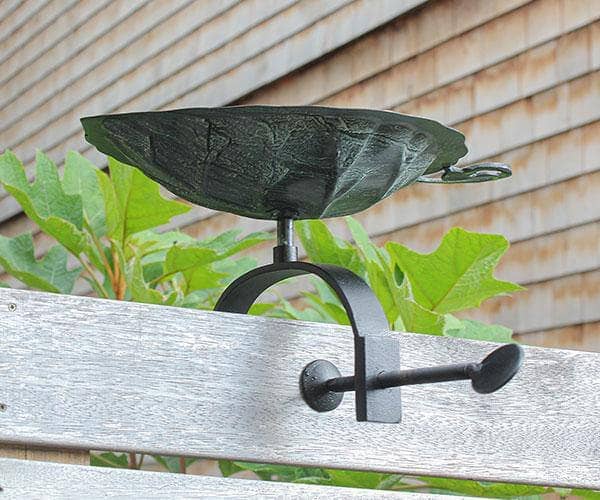 Aspen Leaf Bird Bath - Happy Gardens