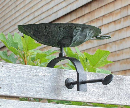 Aspen Leaf Bird Bath - Happy Gardens