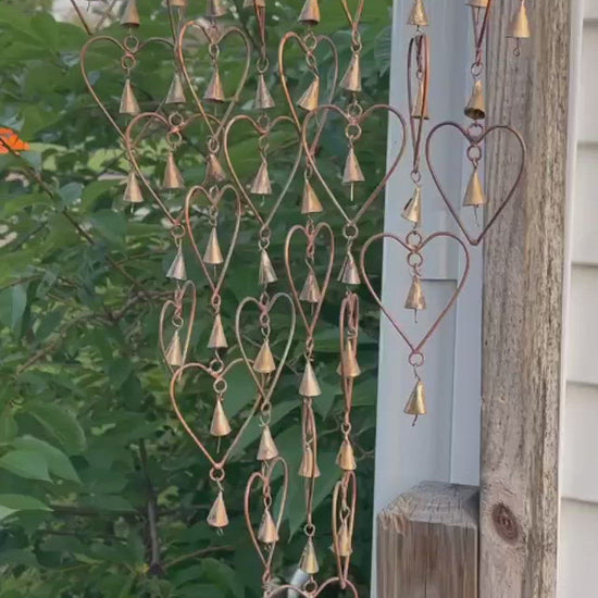 Happy Gardens - Shimmering Bells with Hearts