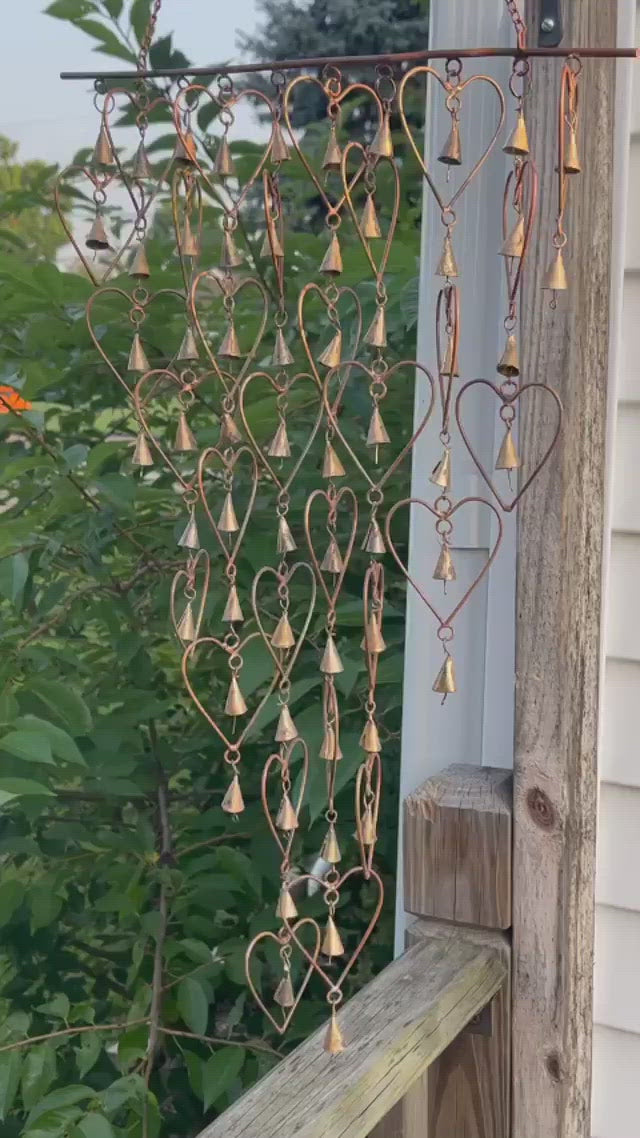 Happy Gardens - Shimmering Bells with Hearts