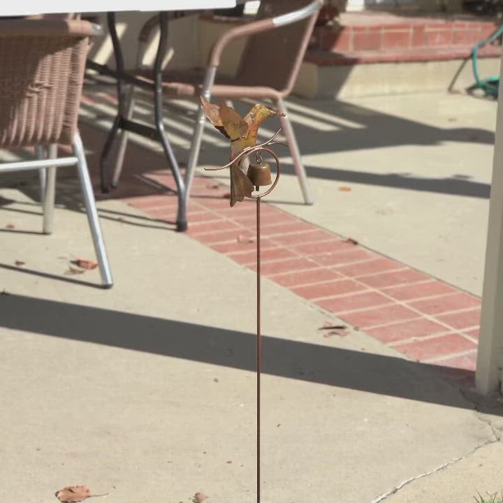 Happy Gardens - Hummingbird Garden Stake