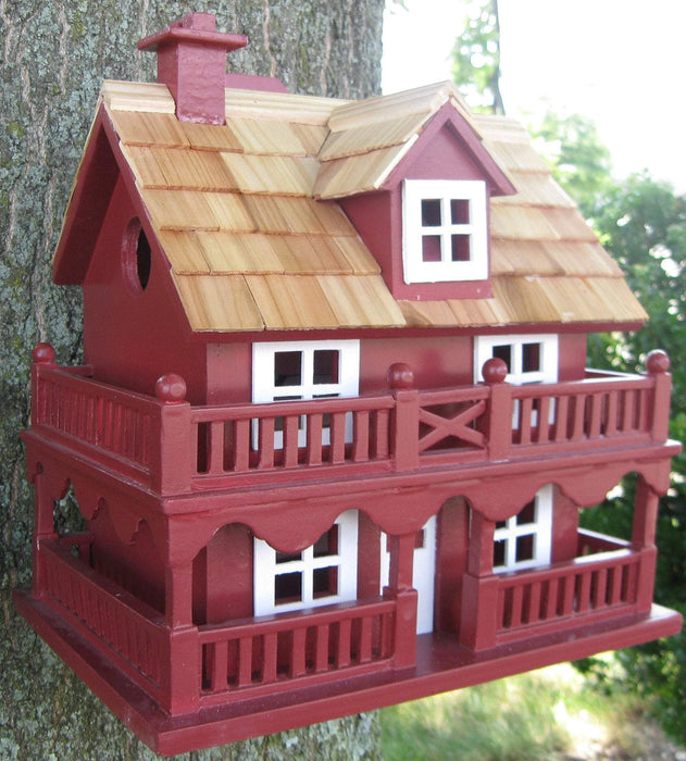 Happy Gardens - Beauty And The Birdhouse Red