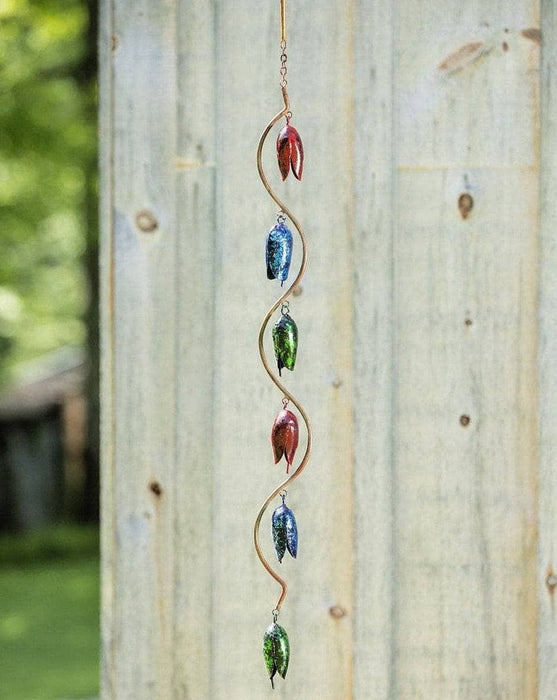 Happy Gardens - Bell Spiral Multicolor Wind Chime