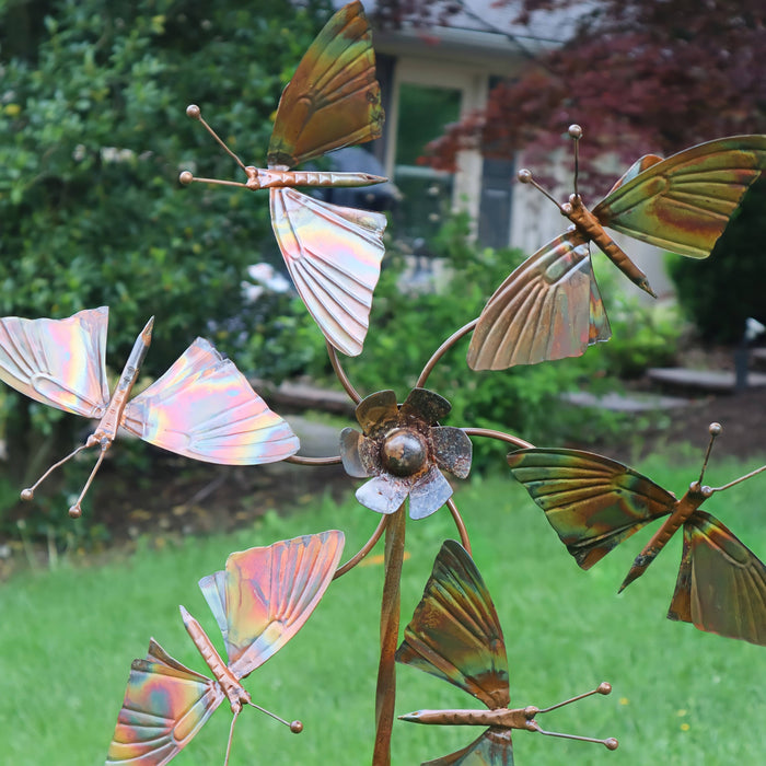 Happy Gardens - Butterflies Wind Spinner