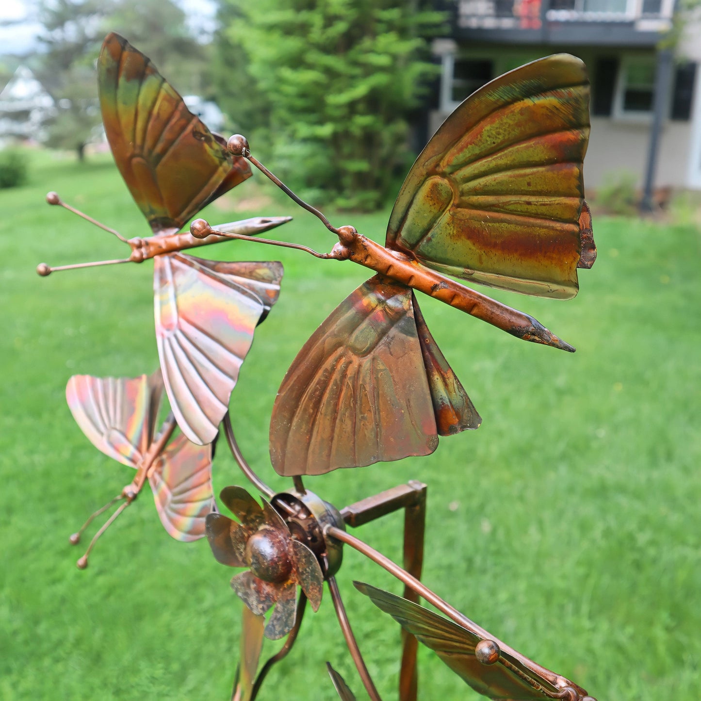 Happy Gardens - Butterflies Wind Spinner