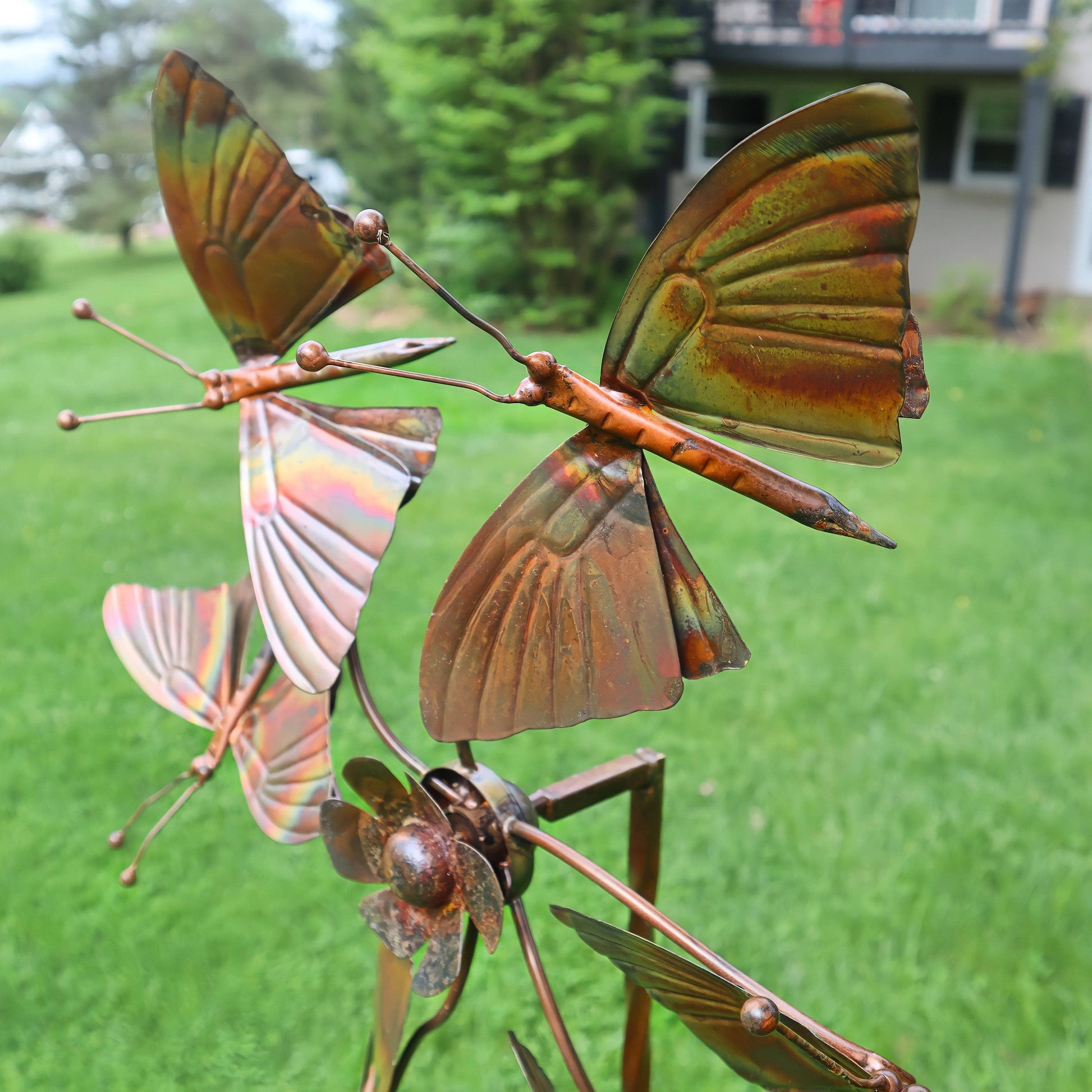 Happy Gardens - Butterflies Wind Spinner