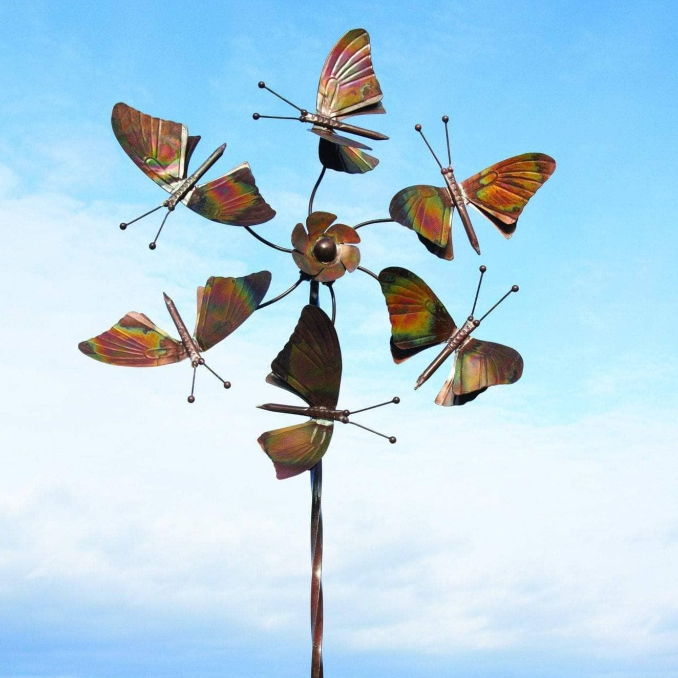 Happy Gardens - Butterflies Wind Spinner