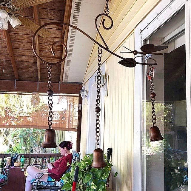 Butterfly and Leaf Wind Chime - Happy Gardens