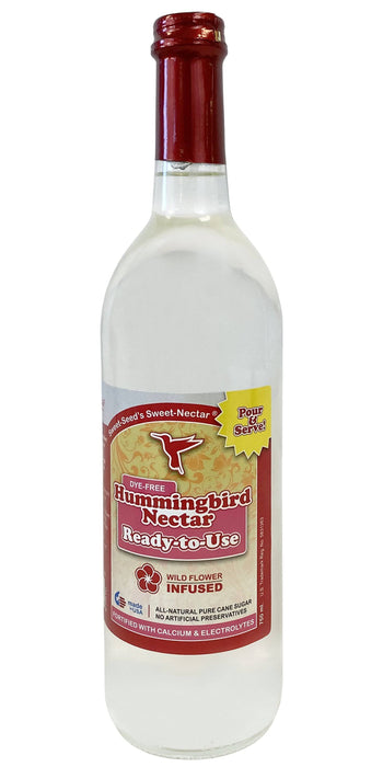 Clear Hummingbird Nectar - Happy Gardens