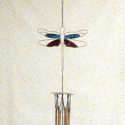 Dragonfly Pipes Wind Chime - Happy Gardens