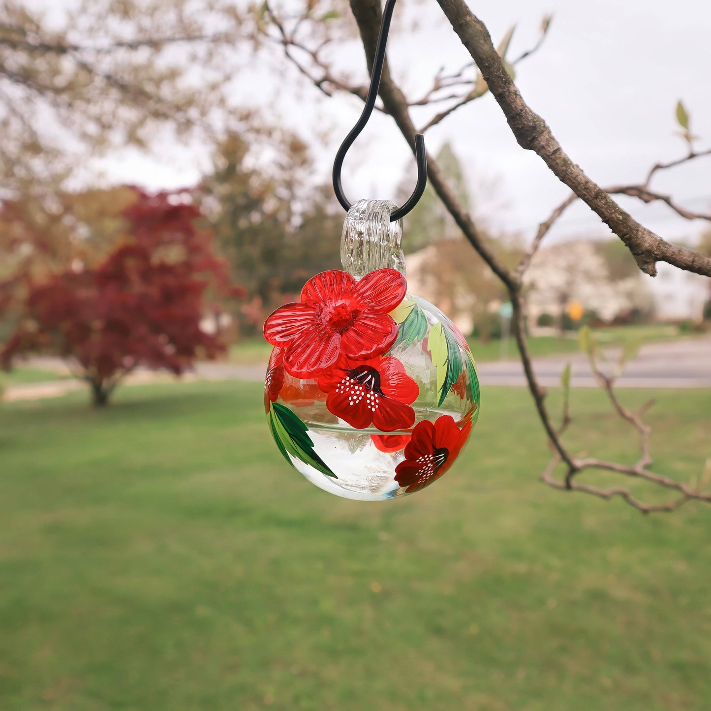 Droplet Botanica Hummingbird Feeder - Happy Gardens
