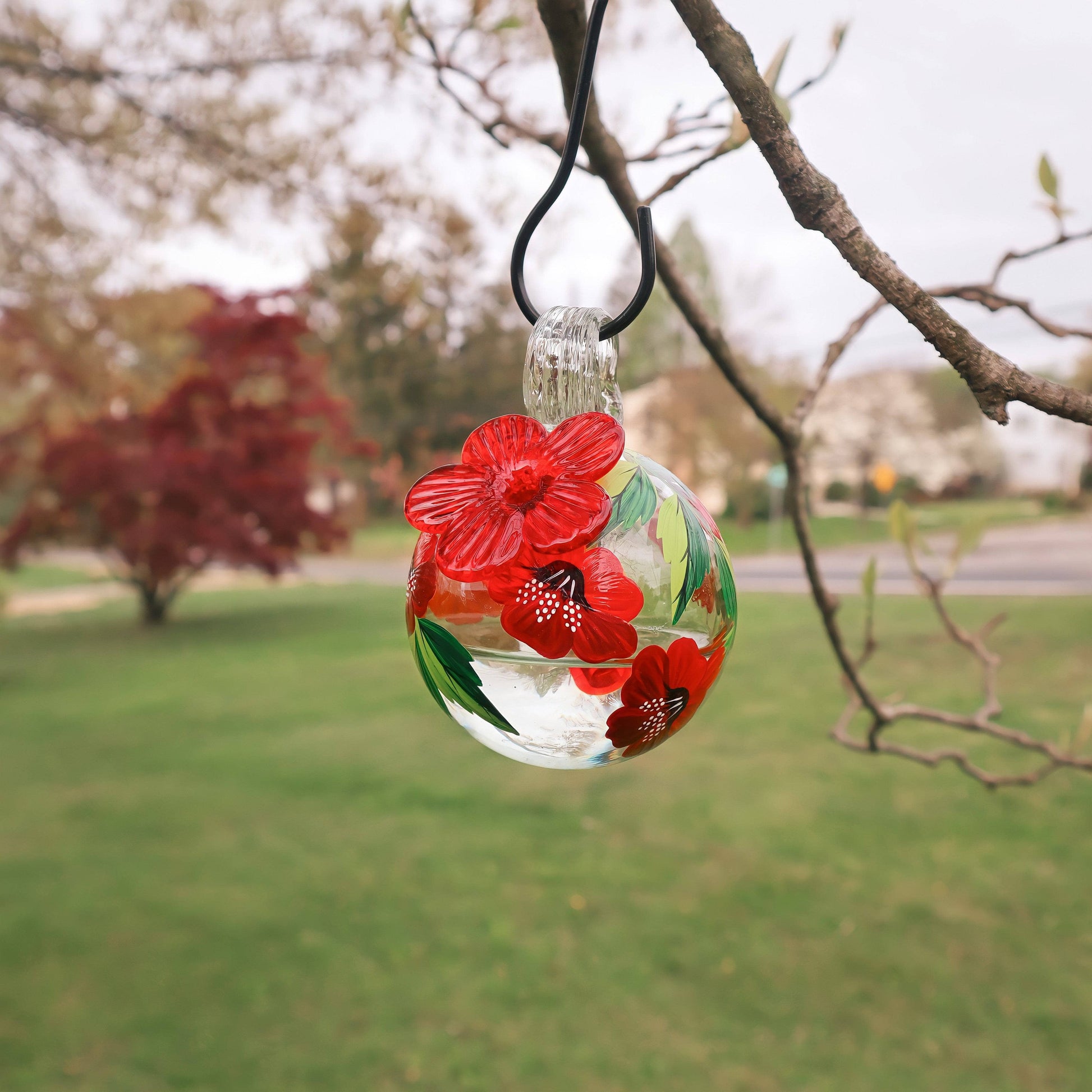 Droplet Botanica Hummingbird Feeder - Happy Gardens