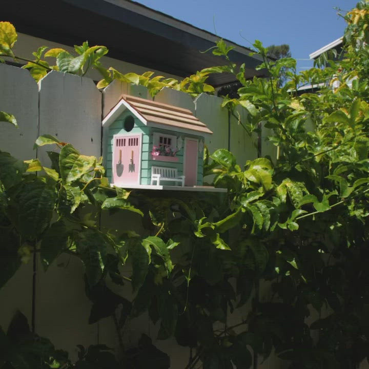 Happy Gardens - She Shed Birdhouse