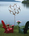Happy Gardens - Feather Staked Wind Spinner 32” 