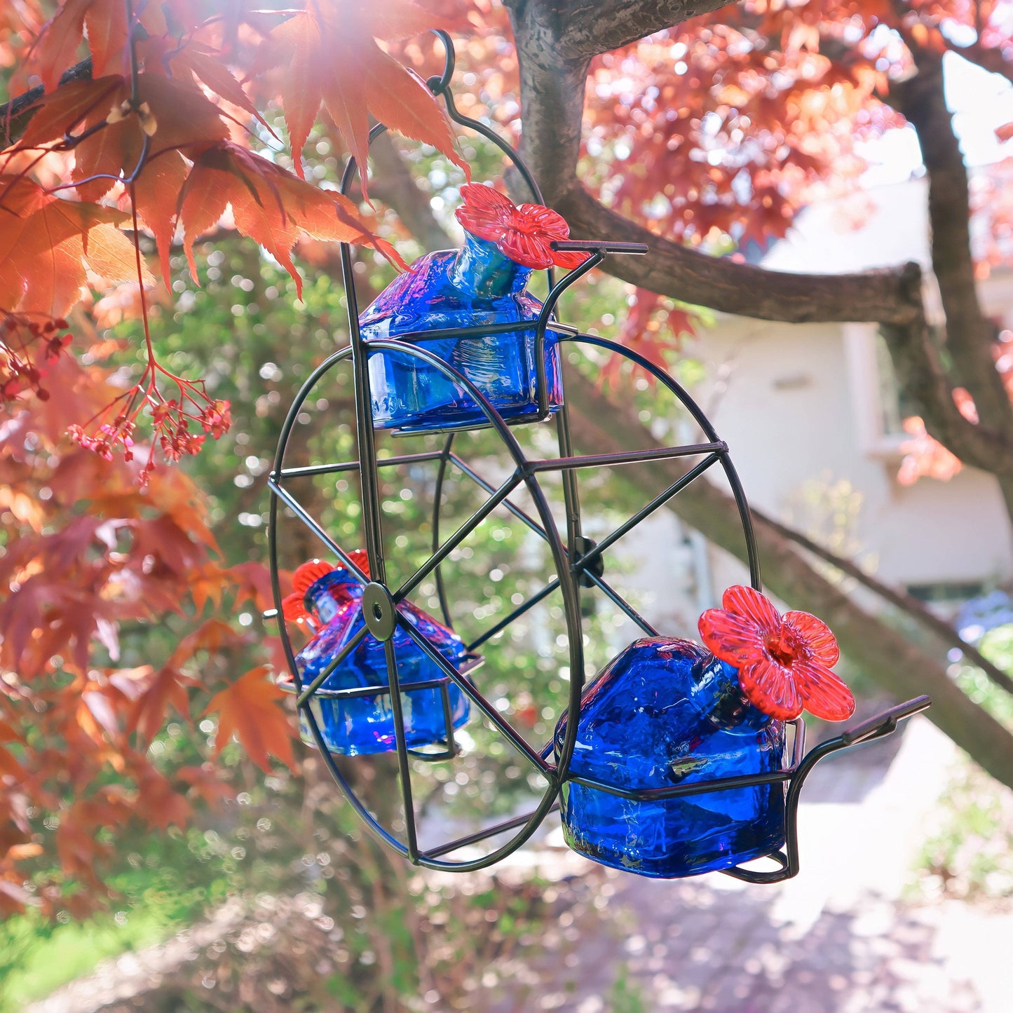 Ferris Wheel Hummingbird Feeder - Happy Gardens