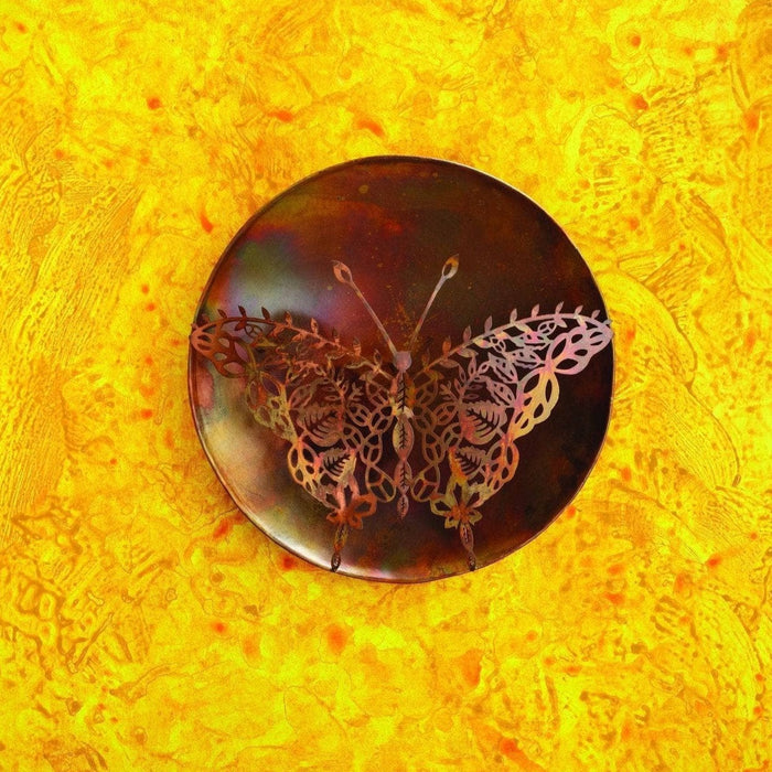 Happy Gardens - Filigree Butterfly Wall Decor Disc