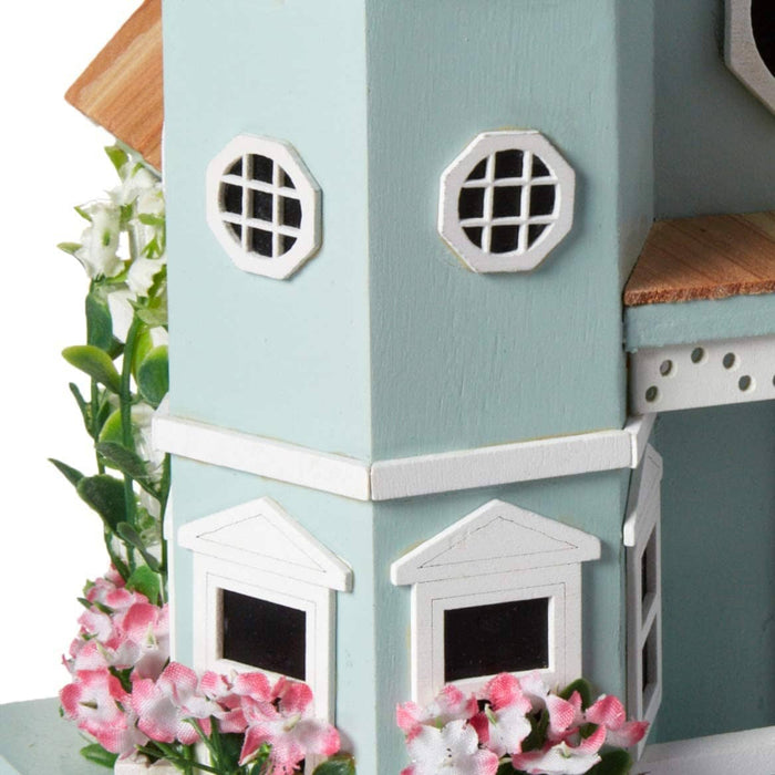 Happy Gardens - Flower-Pot Cottage Birdhouse