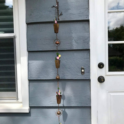 Happy Gardens - Flower Pot Hanging Ornament