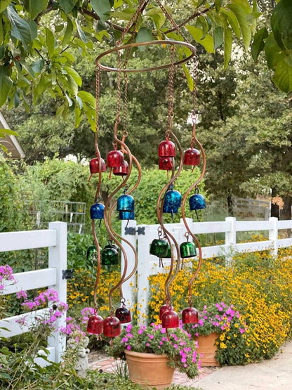 Happy Gardens - Hanging Bells Multicolor Mobile