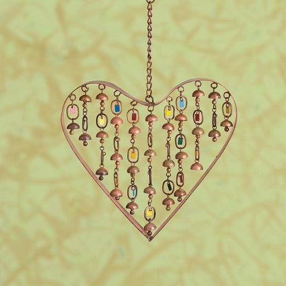 Happy Gardens - Heart with Dangles Ornament and Wind Chime