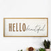 "Hello Beautiful" Wood Sign-Gardening Accessories-Happy Gardens