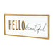 "Hello Beautiful" Wood Sign-Gardening Accessories-Happy Gardens