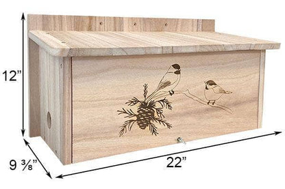 Horizontal Winter Roost - Happy Gardens