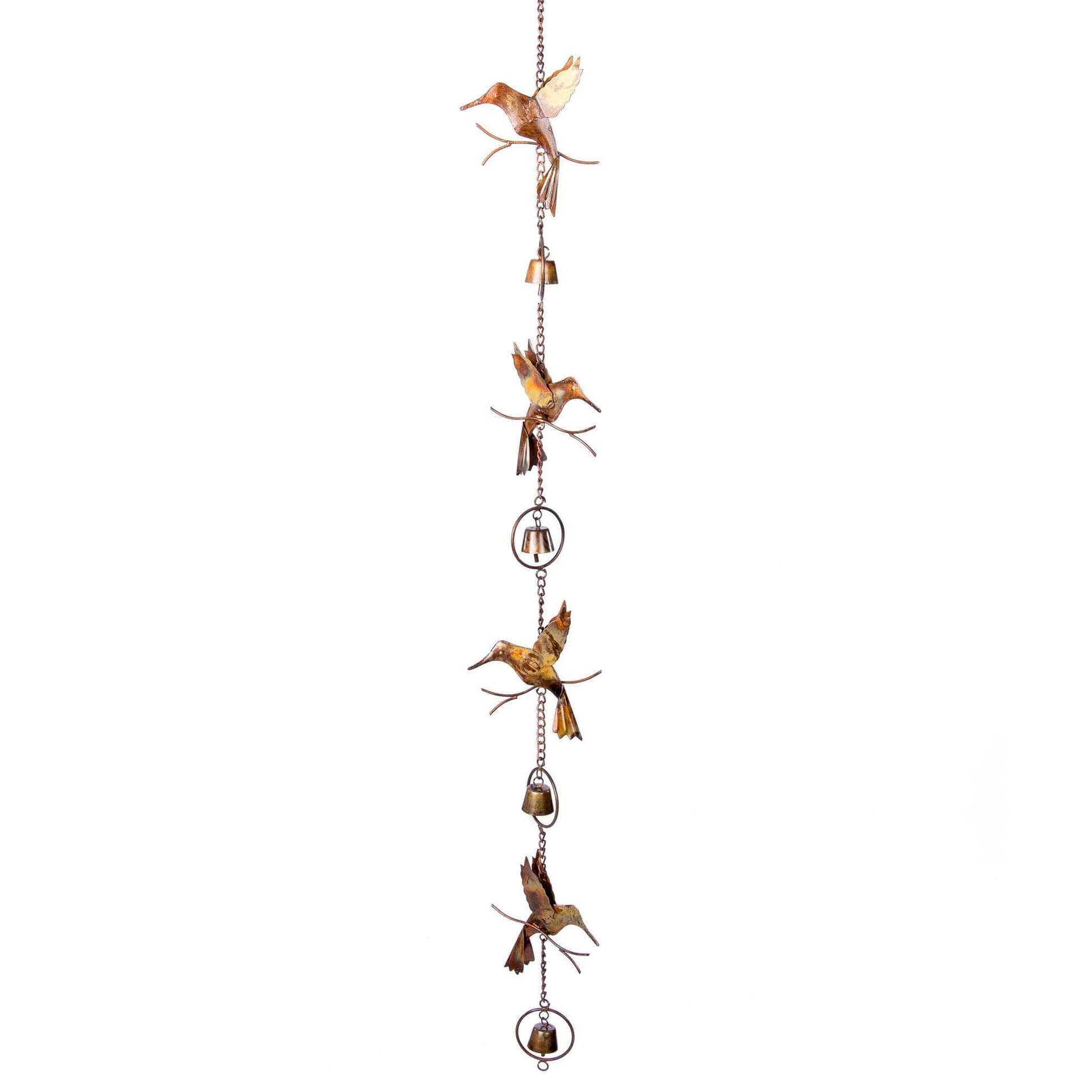 Happy Gardens - Hummingbirds and Bells Hanging Ornament